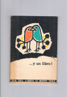 Dia Del Libro 12 De Mayo 1962 Libreros Y Editores De Barcelona - Sonstige & Ohne Zuordnung