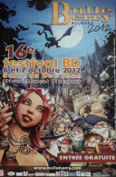 Affiche GLAUDEL Paul Festival BD Bourges 2011 (Les Maîtres Cartographes - Plakate & Offsets