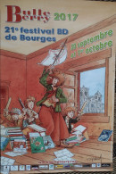 Affiche FOURQUEMIN Xavier Festival BD Bourges 2017 (Le Train Des Orphelins - Posters