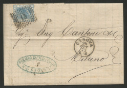 Lettre De 1873 ( Italie ) - Autres & Non Classés