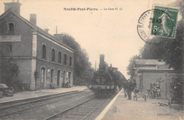 CPA 37 NEUILLE PONT PIERRE / LA GARE / TRAIN - Autres & Non Classés