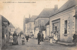 CPA 37 LE LIEGE / ROUTE DE MONTRESOR A BLERE - Other & Unclassified