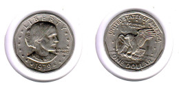 Etats Unis  One Dollar 1979 P, 1979P  ; USA - 1979-1999: Anthony