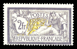 * N°122, Merson, 2F Violet Et Jaune. TB  Qualité: *  Cote: 1000 Euros - 1900-27 Merson