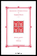 * N°1, Exposition Philatélique De Paris 1925, Les Timbres **, TTB (certificat)  Qualité: *  Cote: 1500 Euros - Mint/Hinged