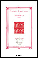 ** N°1b, Exposition Philatélique De Paris 1925, Avec Cachet De L'exposition Hors Timbres, TB (certificat)  Qualité: **   - Mint/Hinged