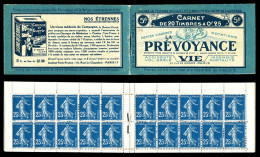 ** N°140-C5, Série 14-B, PREVOYANCE VIE Et INSTITUT PARIS FRANCE. SUPERBE. R.R. (certificat)  Qualité: ** - Antiguos: 1906-1965