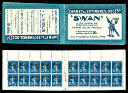 ** N°140-CA 2, Série 38, SWAN Et AIGLE, 25c Bleu Type II Surchargés 'ANNULE', Infime Charnière Sur Bdf, Bas De Feuille,  - Antiguos: 1906-1965