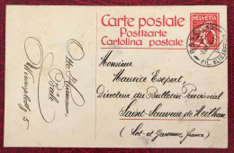 Suisse, Entier-Carte De Basel 8.8.1924 - (C031) - Postwaardestukken