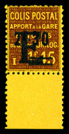 ** N°186A, Non émis: 'E' Sur 2f 30 Sur 1f 45 Brun Sur Jaune, Bdf, R.R.R. Et SUP (certificat)  Qualité: **  Cote: 1100 Eu - Mint/Hinged