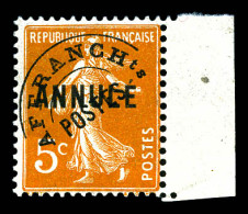 ** N°50-CI 1, 5c Orange Surchargé Bdf. TB  Qualité: **  Cote: 200 Euros - Lehrkurse