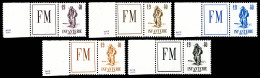 ** N°10A, Non émis: Infanterie, Ensemble De 5 Diptyques De Couleurs Différentes, Tous Bord De Feuilles, Grandes Raretés, - Military Postage Stamps