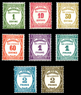 ** N°55/62, Série De 1927, Les 8 Valeurs SUP (certificat)  Qualité: **  Cote: 700 Euros - 1859-1959 Nuevos