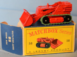 Matchbox  Series    A Lesney Product  58 New Model - Matchbox