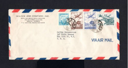 K596-KOREA-AIRMAIL COVER SEOUL To NEW YORK (usa) 1952 COREA.Enveloppe AERIEN - Corée (...-1945)