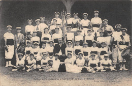 CPA 45 SECTION DE GYMNASTIQUE A L'AVENIR DE COURTENAY - Sonstige & Ohne Zuordnung