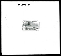 (*) N°153, 50c + 50c Orphelins: épreuve En Noir Sur Feuillet Avec Perforation De Contrôle. SUPERBE. R.R. (certificat)  Q - Artist Proofs