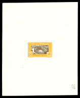 (*) N°186A, (N°Maury), Non émis, Arènes De Nimes De 1924, épreuve D'atelier En Jaune-orange Et Brun Avec Annotation '215 - Künstlerentwürfe