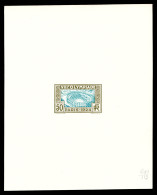 (*) N°186A, (N°Maury), Non émis, Arènes De Nimes De 1924, épreuve D'atelier En Brun-clair Et Bleu-clair Avec Annotation  - Artist Proofs