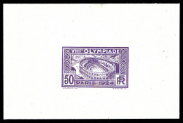 (*) N°186A, (N°Maury), Non émis, Arènes De Nimes De 1924, épreuve D'atelier En Violet. SUP. R. (certificat)  Qualité: (* - Prueba De Artistas