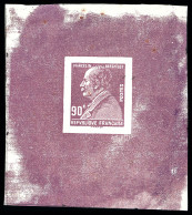 (*) N°243, Berthelot: épreuve De Couleur En Violet, SUP (certificat)  Qualité: (*) - Epreuves D'artistes