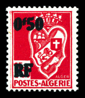 ** N°247b, 0f50 Sur 1f50 Rouge Carminé, Variété Double Surcharge, SUP (signé Calves/certificat)  Qualité: **  Cote: 375  - Unused Stamps