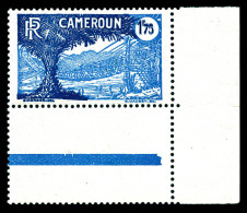 ** N°147a, 1f75 Bleu Clair Et Bleu, Variété Double Impression De La Valeur, Cdf, SUP (certificat)  Qualité: **  Cote: 33 - Ongebruikt