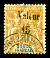 O N°26, 15c Sur 30c. SUPERBE. R.R. (signé/certificat)  Qualité: Oblitéré  Cote: 4000 Euros - Used Stamps