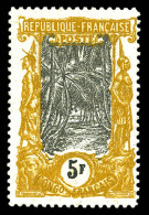 * N°41a, 5f Moutarde Et Noir. TTB (certificat)  Qualité: *  Cote: 1100 Euros - Unused Stamps
