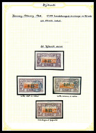 & N°23, 0.05 Sur 75c: 1ex * + 3 Ex Obl Dont Variétés. TB  Qualité: Neufs Et Oblitérés  Cote: 350 Euros - Unused Stamps