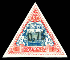 * N°26, 0,75 Sur 5f Rose Et Bleu, SUP (signé Brun/certificat)  Qualité: *  Cote: 820 Euros - Unused Stamps