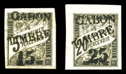 * N°11 Et 13, Les 2 Exemplaires TTB  Qualité: *  Cote: 620 Euros - Unused Stamps