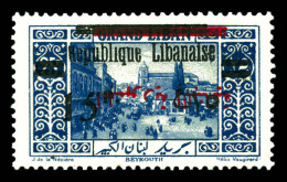 ** N°109a, 15 Pi S. 25 Pi.: Surcharge Arabe Renversée. TTB  Qualité: **  Cote: 168 Euros - Unused Stamps