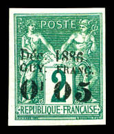 (*) N°1a, 0 F05 Sur 2c, Surcharge Type II. SUP. R. (certificat)  Qualité: (*)  Cote: 1100 Euros - Unused Stamps