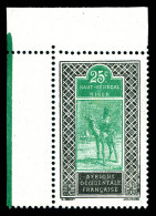 * N°27a, 25c Noir Et Vert, Sans Surcharge, Cdf. TB (signé Brun)  Qualité: *  Cote: 280 Euros - Unused Stamps