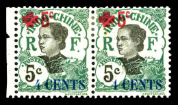 * N°69aa, 4 Fermé Tenant à Normal En Paire Bdf. TB  Qualité: *  Cote: 310 Euros - Unused Stamps