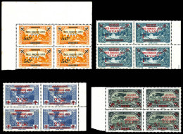 * Poste N°41 à 43 + PA 1 à 4, Les 7 Valeurs En Bd4 TB  Qualité: *  Cote: 280 Euros - Unused Stamps