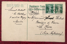 Suisse, Entier-Carte Cachet Genève 25.6.1917 - (C113) - Entiers Postaux