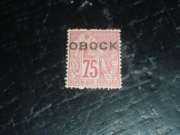 OBOCK 1892 N°19 - OBLITERE SANS GOMME (20/09) - Usados