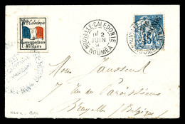 O Franchise Militaire 1859, N°26 Obl Càd NOUMEA Du 2 Mars 93 + Timbre De Franchise Militaire 'aux Drapeaux' (n°2) + Gran - Ungebraucht