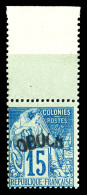 ** N°6, 15c Bleu, Fraîcheur Postale, Bdf. TTB  Qualité: **  Cote: 200 Euros - Unused Stamps