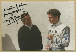 Jean-Philippe Grand - Pilote Automobile Français - Photo Originale Signée - 2000 - Sportspeople