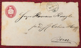 Suisse, Entier-enveloppe 8.7.1912 - (C157) - Postwaardestukken