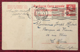 Suisse, Entier-carte Cachet Bern 30.10.1916 - (C162) - Postwaardestukken