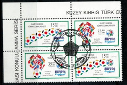 CYPRUS FOOTBAL - 1996 - USED - FLAGS - Used Stamps