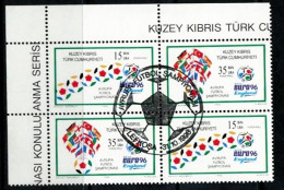 CYPRUS FOOTBAL - 1996 - USED - FLAGS - Gebruikt