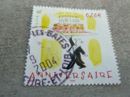 Anniversaire - 0.50 € - Yt 3688 - Multicolore - Oblitéré - Année 2004 - - Tranvie