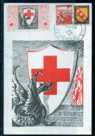 Exposition Art Et Philatélie Croix Rouge - 19/04/1947 (Comité Du VIIIe) - Red Cross