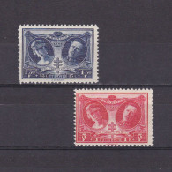 BELGIUM 1926, Sc# B62-B63, Queen Elizabeth And King Albert, Part Set, MH - Neufs