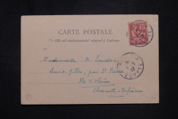 PORT SAÏD - Type Mouchon Sur Carte Postale ( Madagascar ) De Port Saïd Pour La France En 1907 - L 147401 - Covers & Documents
